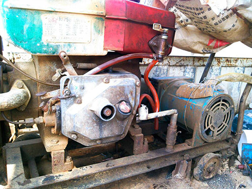 桑日单杠柴油机发电机出租 桑日单杠柴油机发电机出租